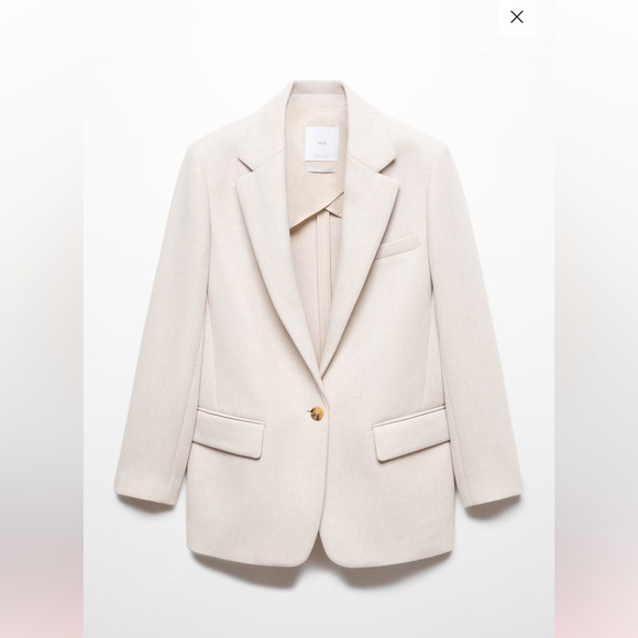 Mango Structured Blazer - Picture 8 of 11